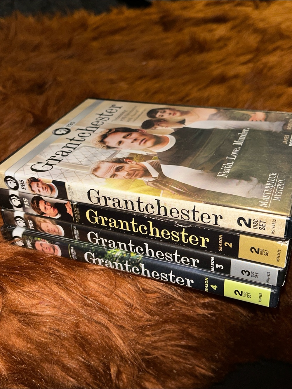 Grantchester Complete Early Seasons 1-4 DVD Lot - British Drama Series
